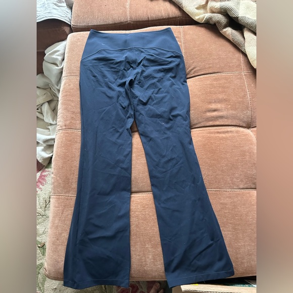Lululemon smooth fit pull on high rise Classic Navy Straight-Leg Pants trousers - Picture 7 of 11